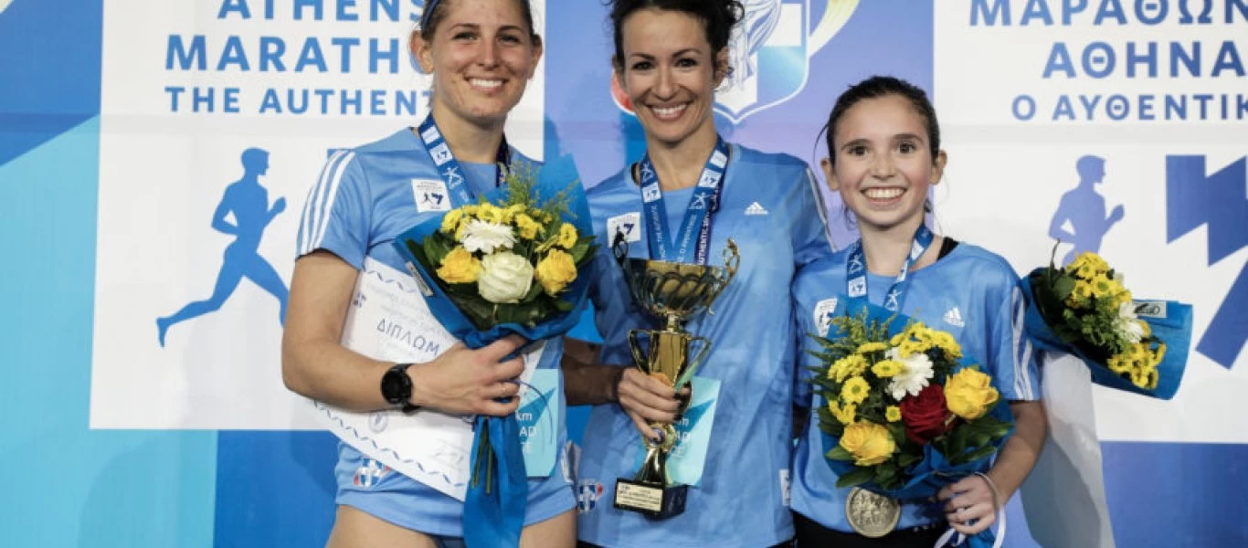 Ο ΓΣ Γλυφάδας στον 37ο Αυθεντικό μαραθώνιο δρόμο της Αθήνας και χρυσό μετάλλιο στα 10 χλμ